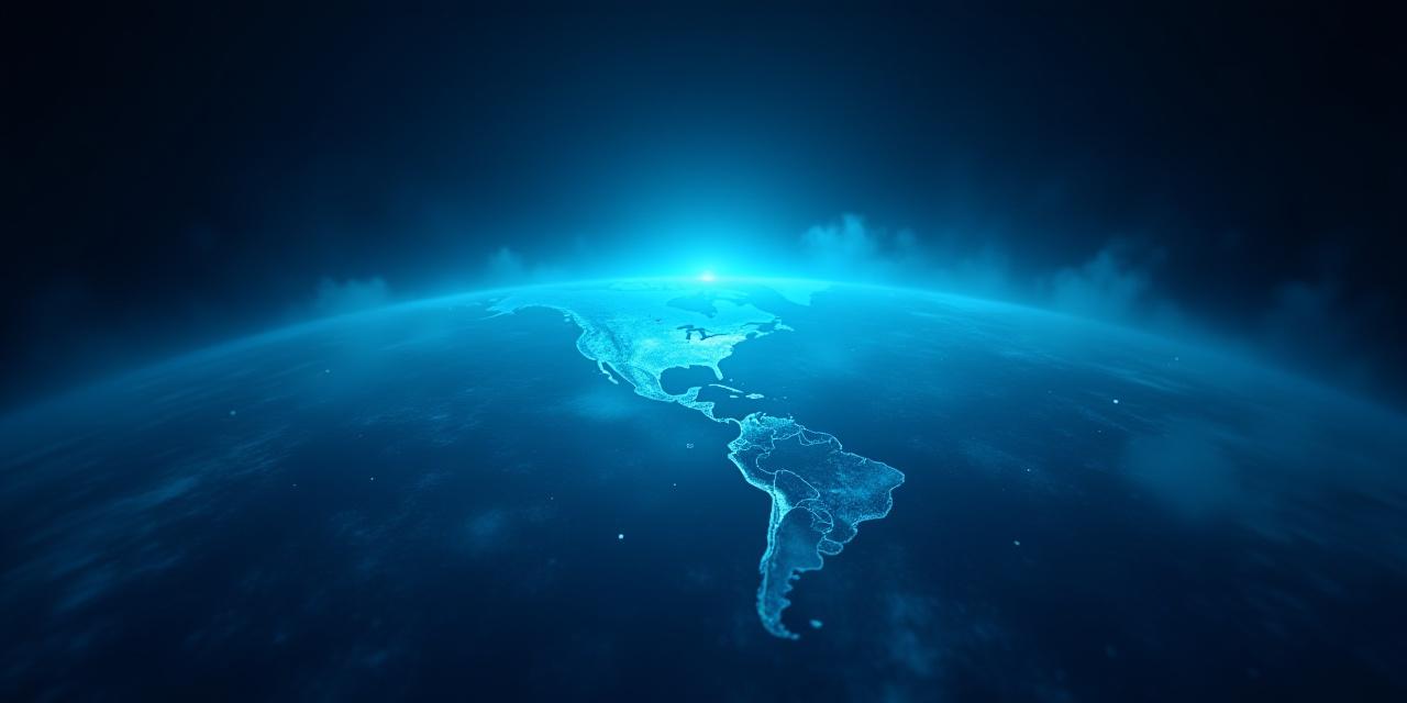 Global atmospheric modeling visualization