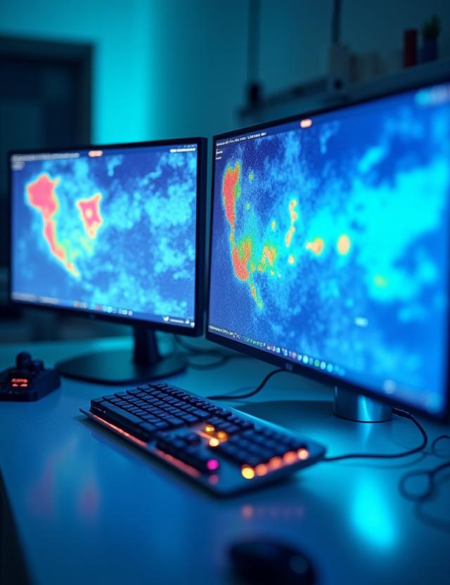 Sophisticated weather simulation software